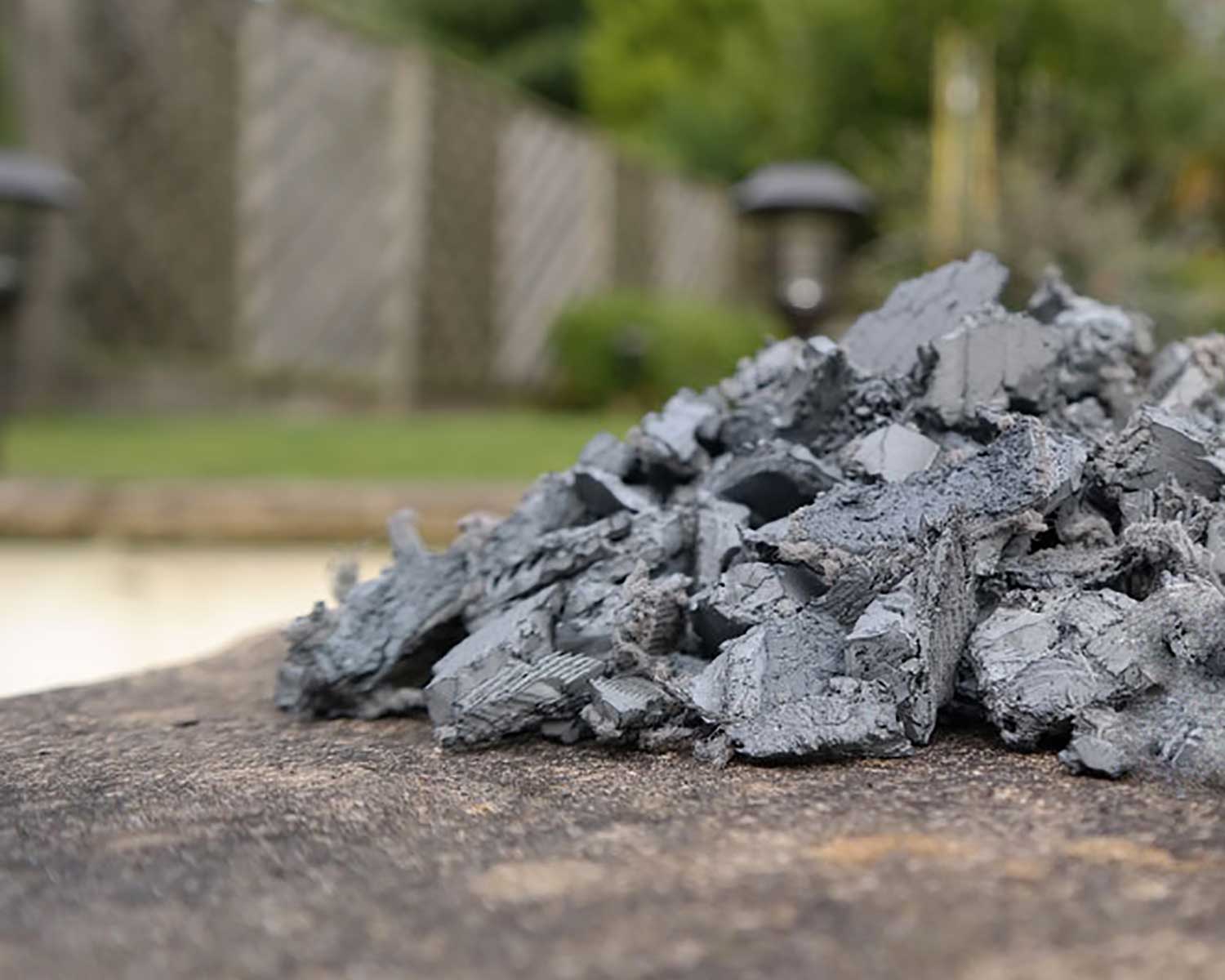 Eco  Grey Rubber Chipping 500kg