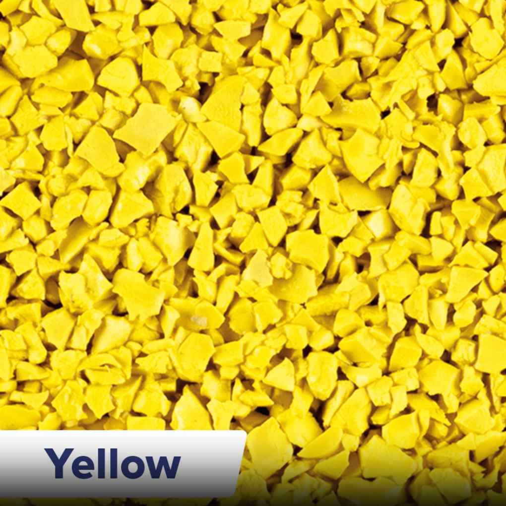 Bright Yellow EPDM 25kg bag