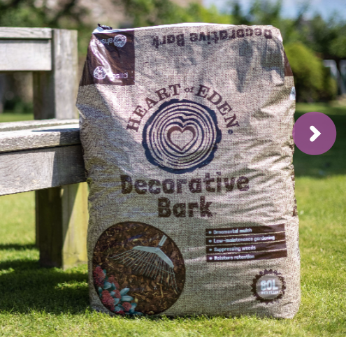 Heart of Eden Decorative Wood Bark 3.3 tons
